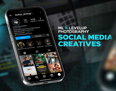 LevelUp Photography - Social Media Creatives
