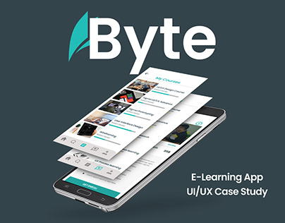 Byte (E-Learning Mobile App Design)