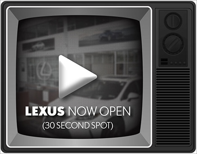 Bobby Rahal Lexus Commercial (30s)