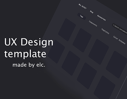 UX / UI kit web app