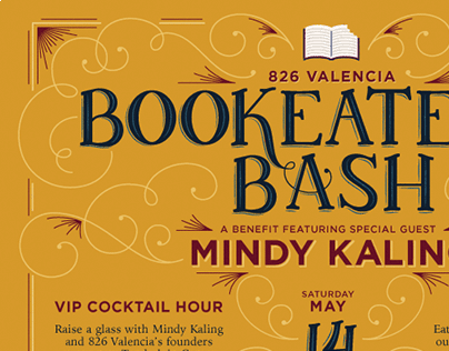 826 Valencia Bookeaters' Bash 2016