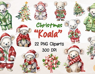 Christmas Cute Koala