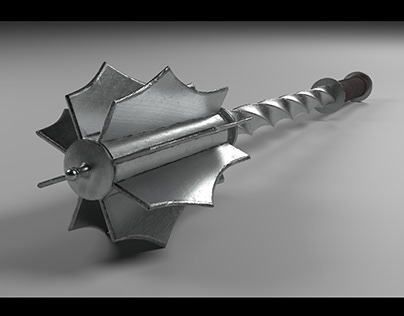 3d Modelled Historical Mace - Remade