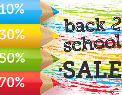 Back to school Sale banner