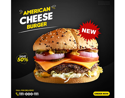 American Cheese Burger