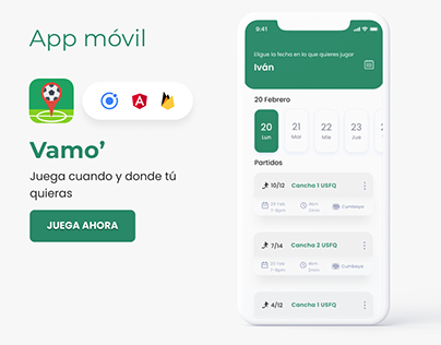 Vamo' | Fútbol App
