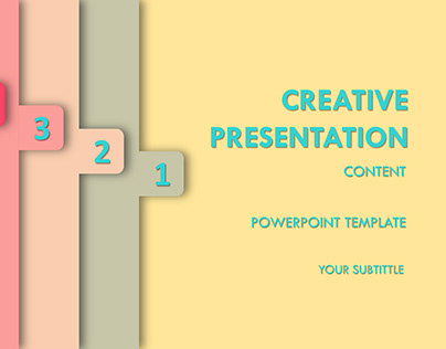 Creative Presentation PowerPoint Template