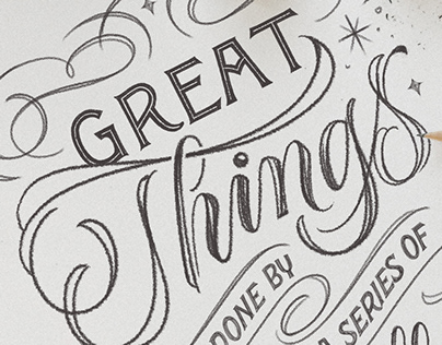 Hand Lettering / Great Things