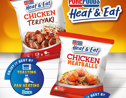 PUREFOODS HEAT AND EAT - KV POSTER