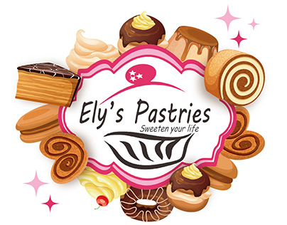 Ilustraciones para Ely's Pastries.