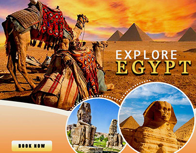 explore Egypt social media poster