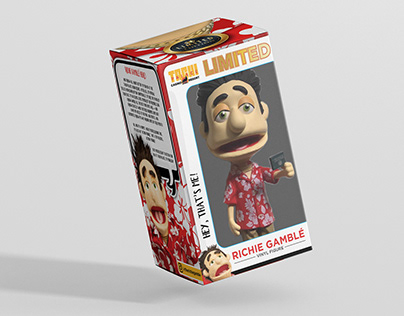 Tachi Palace Resort - Richie Gamblé Toy Packaging