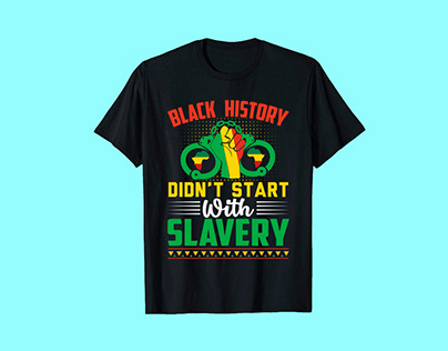 Black history t-shirt