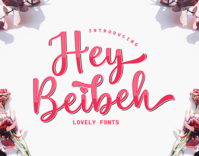 Hey Beibeh - Lovely font