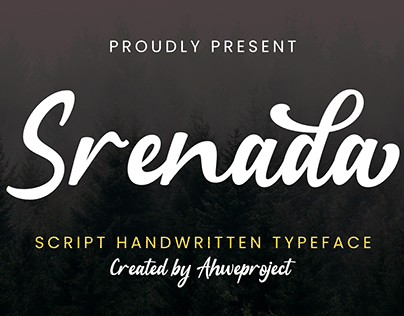 Srenada - Script Handwritten