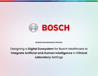 UX Design- Bosch Healthcare
