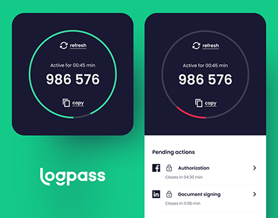 Logpass - Mobile app