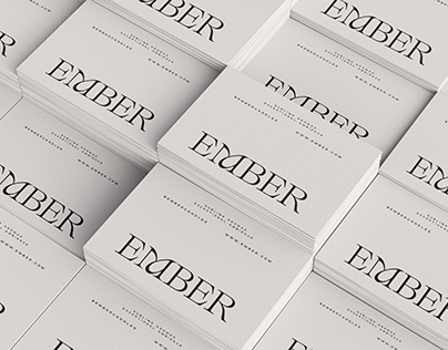 Ember | Candle Brand Visual Identity Designs