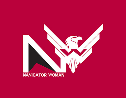 Navigator Woman Logo Design Concept