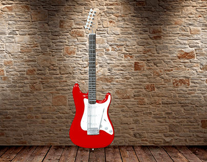 3D Electric guitar