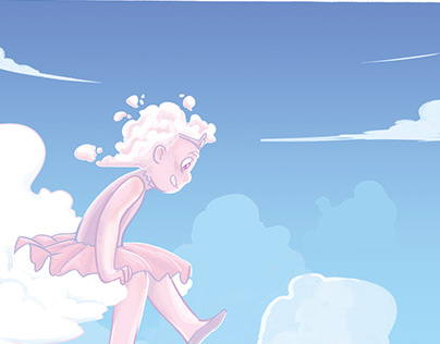 Mari and Cloud Princess Art Development