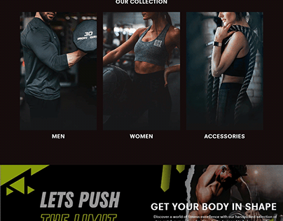 GYM Forest Shopify Ecommerce Website