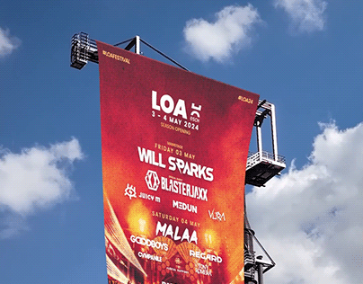 LOA Festival Flyer Animation - Luxembourg, Europe