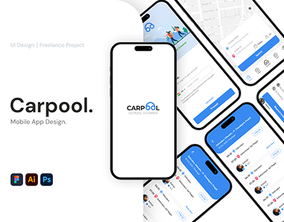 Carpool - Mobile App Design