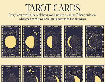 Tarot cards design