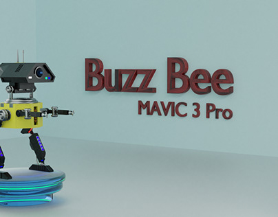 Buzz Bee Robotic Camera 3d model