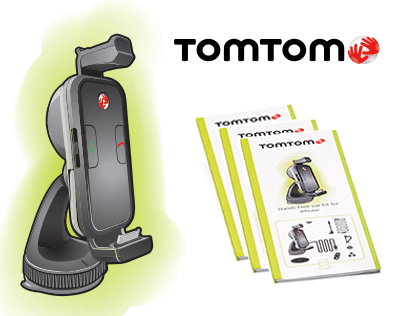 TomTom – Installation poster & Illustrations