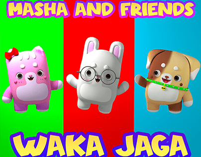 Masha And Friends Wake Jaga