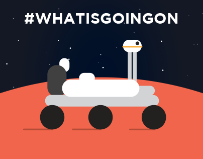 #whatisgoingon - The search of water on Mars