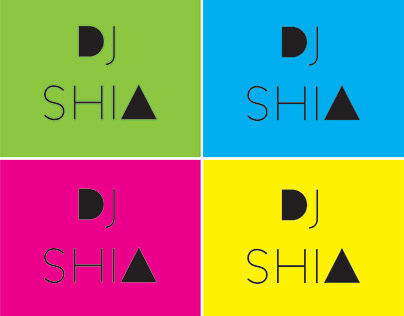 DJ SHIA Logo & identity