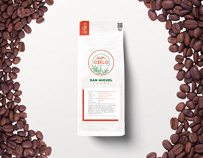 Cielo Coffee Label