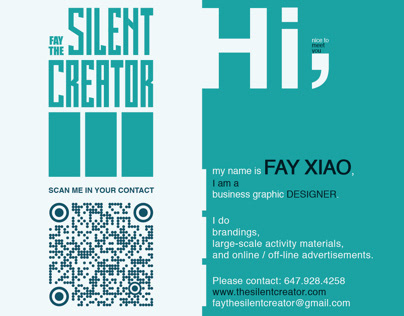 Business Card is ready to print!