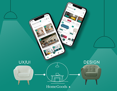 HomeGoods - UX/UI - Mobile App