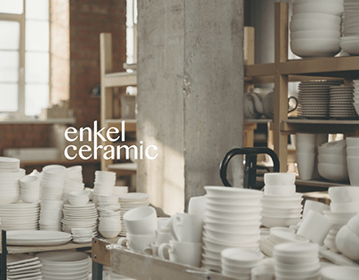 Logo for ceramic studio Enkel