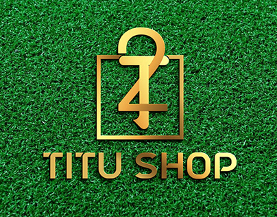 TITU T2 online shop business logo design