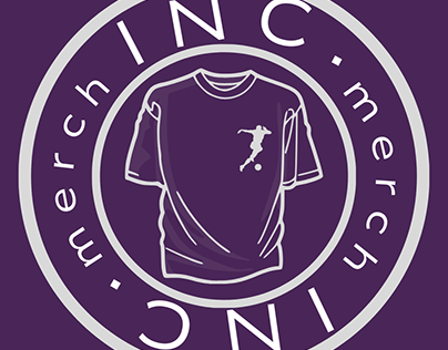 A Football Merch Emblem Logo For [INC.]