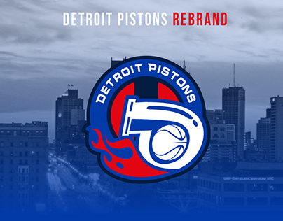 Detroit Pistons 🛞 REBRAND