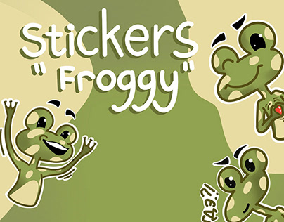 Froggy sticker pack