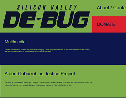 The Silicon Valley De-Bug Redesign