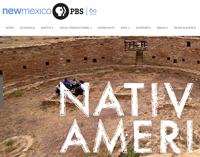 Native America Webpage