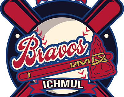Logotipo e identidad gráfica: Equipo "Bravos de Ichmul"