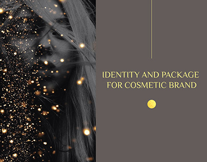 Identity and package for cosmetic brand
