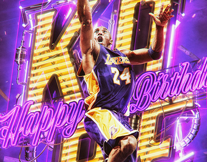 [NBA Social] Kobe Bryant Birthday Graphic 2017