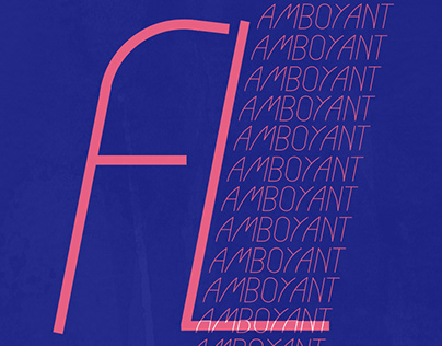 Flamboyant typeface