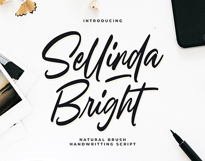 Sellinda Bright Handwriting Typeface