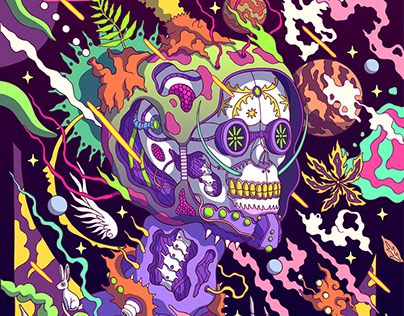 Vector Skull Projects | Photos, videos, logos, illustrations and branding  on Behance